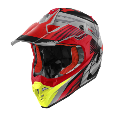 Kaciga GIVI Cross 60.1 FRESH titanium crveno crna L