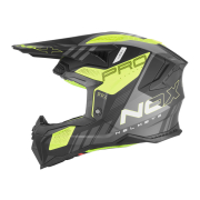 Kaciga NOX Cross N634 STORM žuto mat crna L