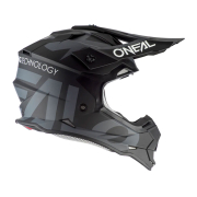 Kaciga ONEAL Cross 2SRS SLICK crno siva M