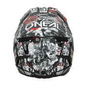 Kaciga ONEAL Cross 3SRS ATTACK crno bela XL