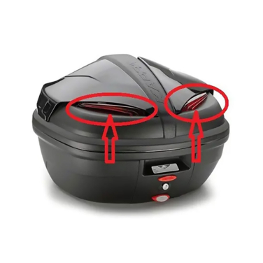 Katadiopteri kofera crveni Kappa K37 / K47 Z470R