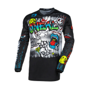 Dres Motocross O NEAL ELEMENT RANCID crno beli
