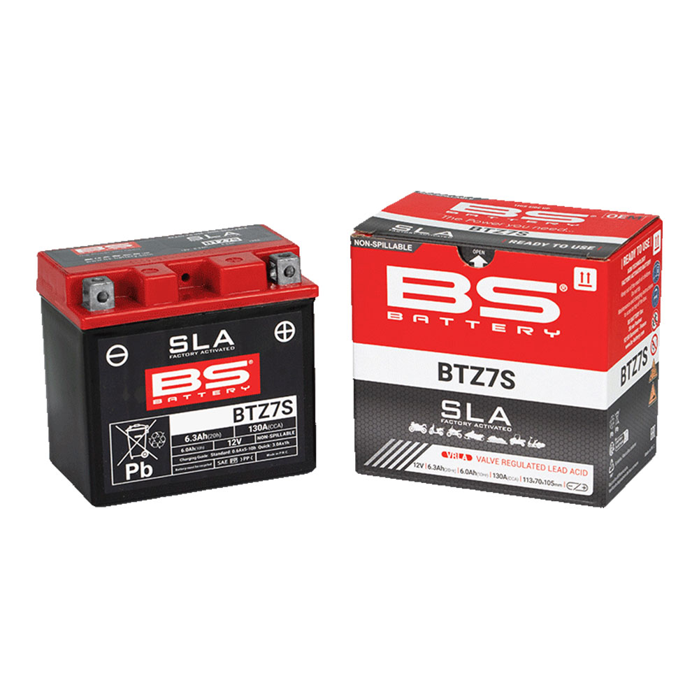 Akumulator BS 12V 6Ah SLA BTZ7S-FA desni plus (113x70x105) 130A
