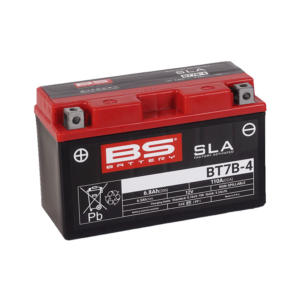 Akumulator BS 12V 6,5Ah BT7B-4-FA SLA levi plus (150x65x93) 110A