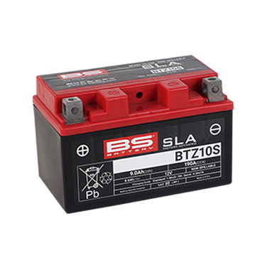 Akumulator BS 12V 8.6Ah SLA gel BTZ10S-FA levi (150x87x93) 190A