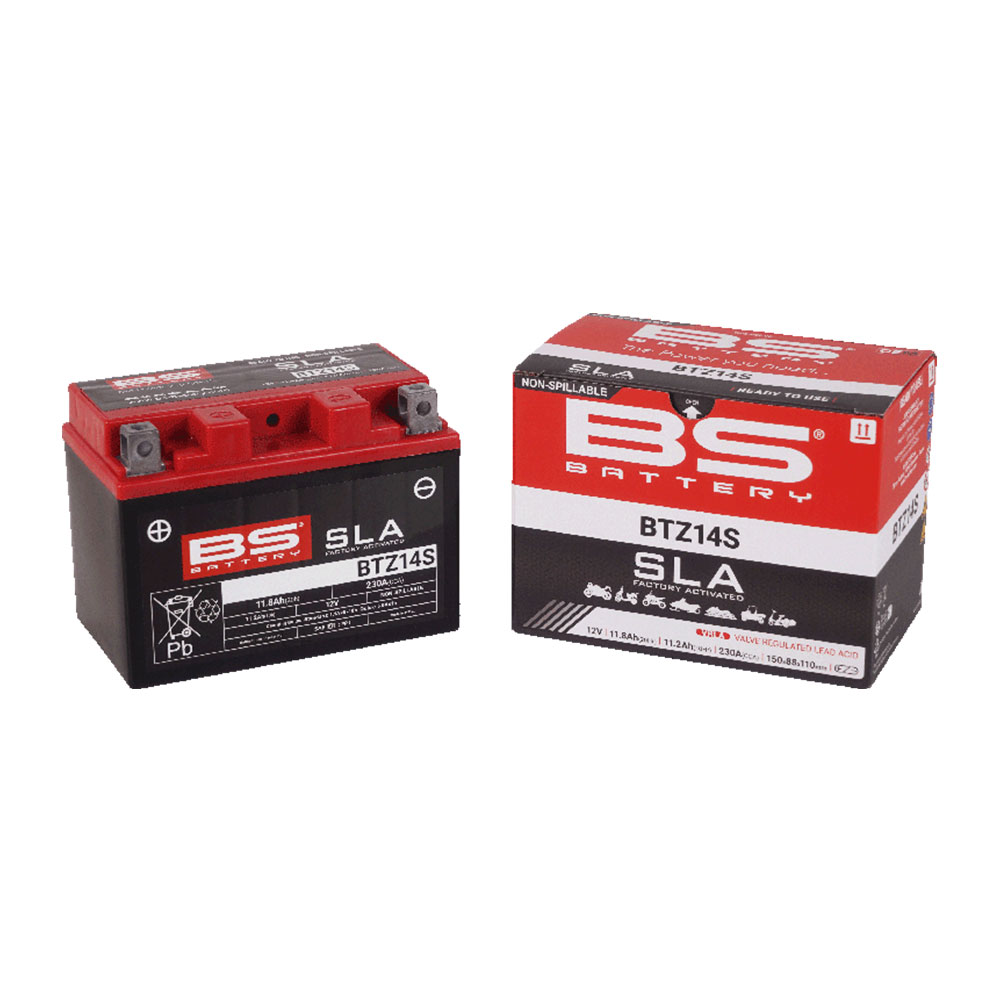 Akumulator BS 12V 11.2Ah SLA BTZ14S-FA levi (150x87x110) 230A