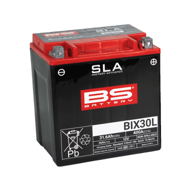 Akumulator BS 12V 30Ah SLA gel  BIX30L-FA desni plus (165x125x175) 400A