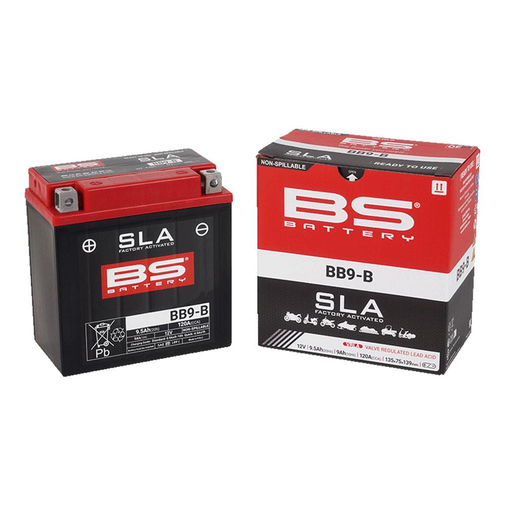 Akumulator BS 12V 9Ah SLA BB9-B levi plus (135x75x139) 120A