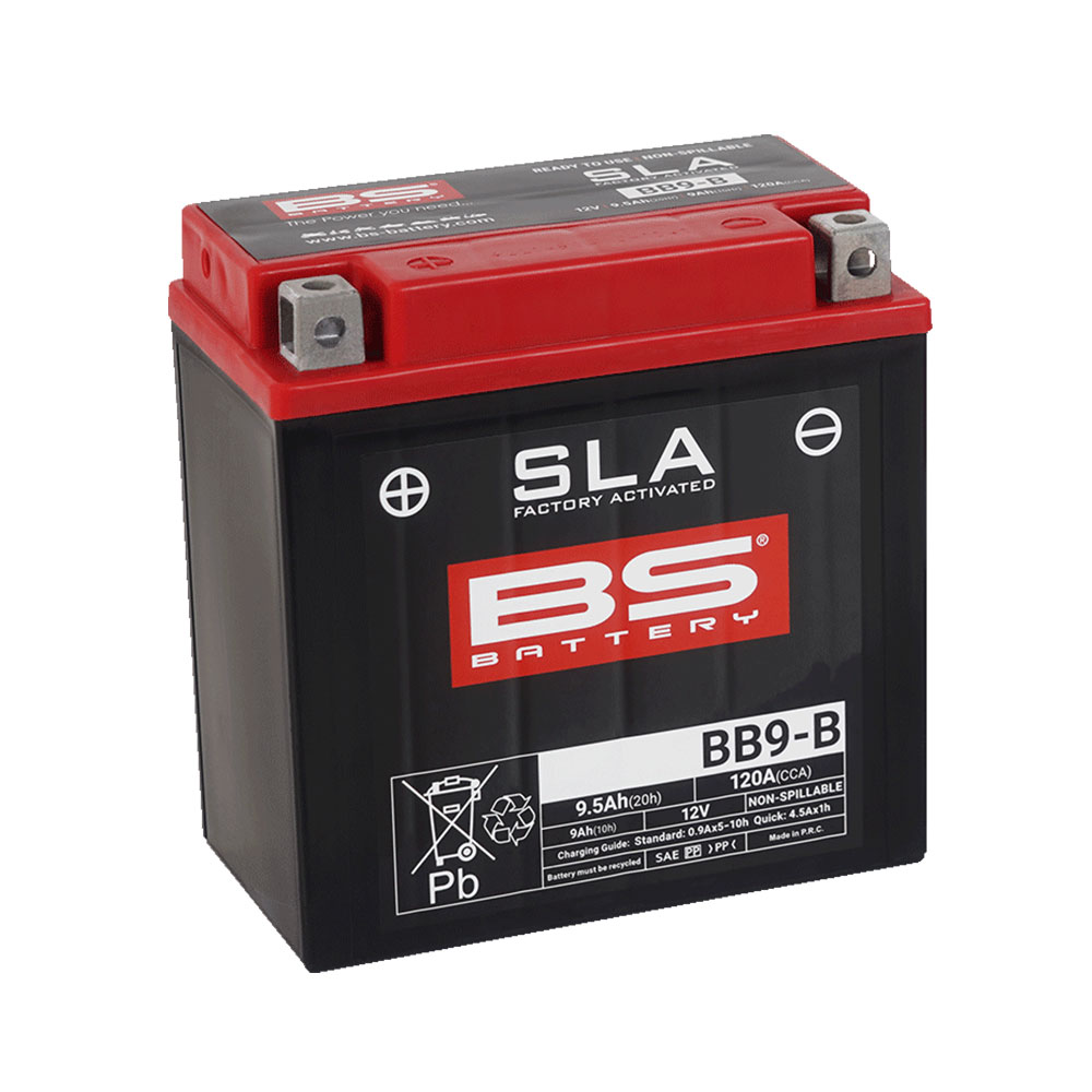Akumulator BS 12V 9Ah SLA BB9-B levi plus (135x75x139) 120A