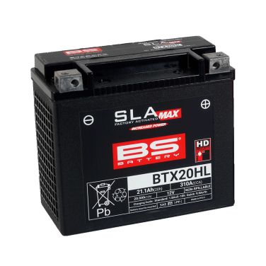 Akumulator BS 12V 20Ah SLA Max BTX20HL-FA desni plus (176x87x154) 310A