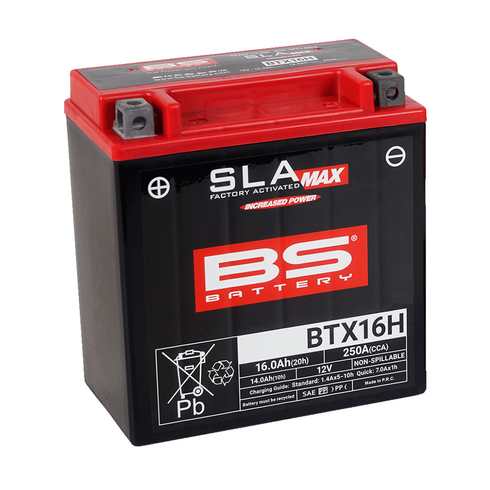 Akumulator BS 12V 14Ah gel BTX16H-FA levi plus (150x87x161) 250A SLA Max
