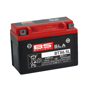 Akumulator BS 12V 6.5Ah BTX6.5L-FA desni plus (139x66x102) 85A