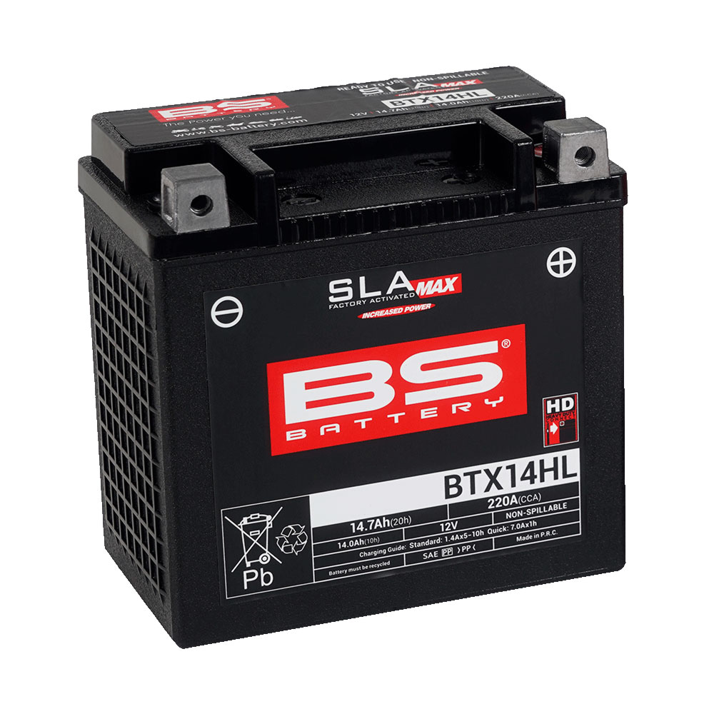 Akumulator BS 12V 14Ah gel BTX14HL-FA SLA Max desni plus (150 x 87 x 145) 220A