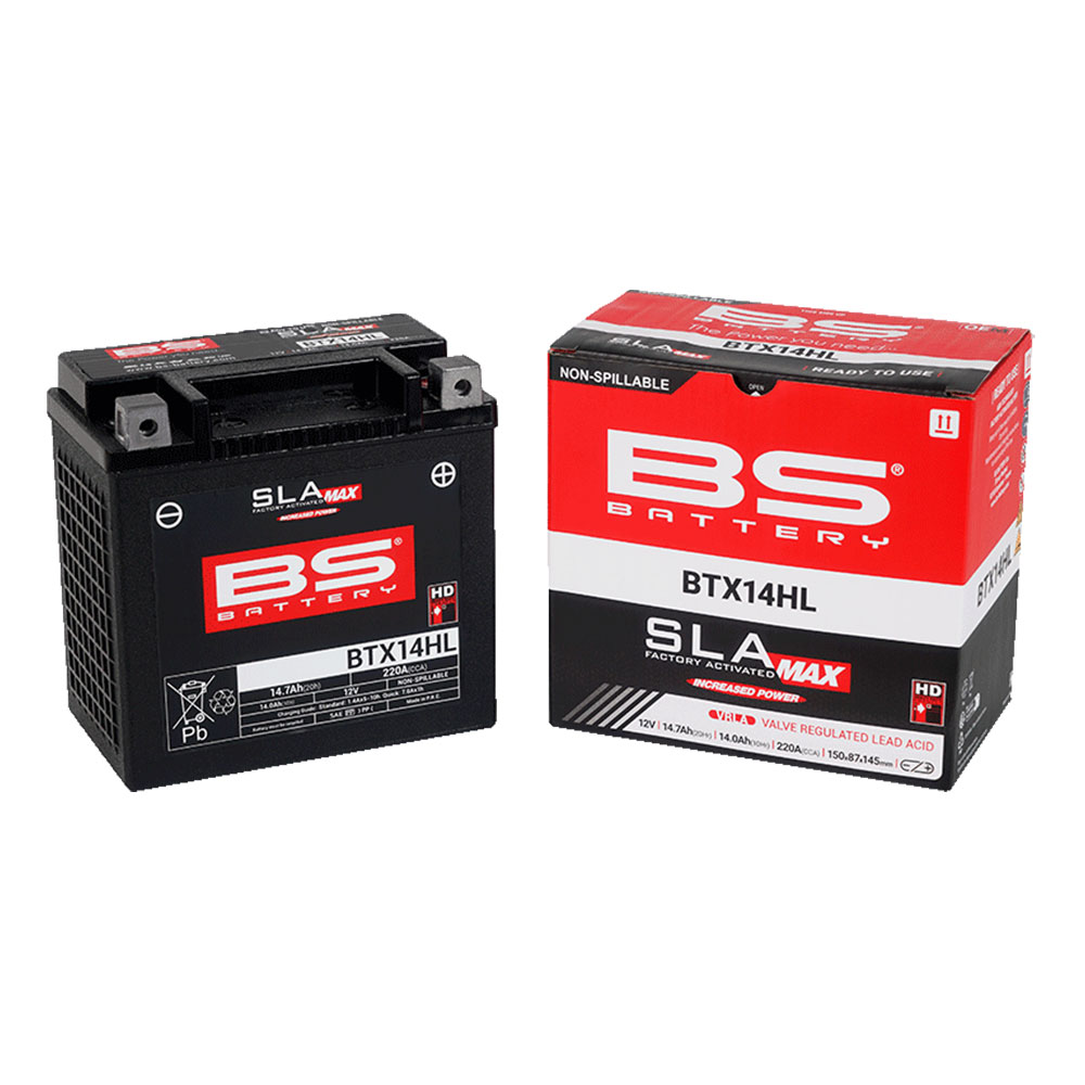 Akumulator BS 12V 14Ah gel BTX14HL-FA SLA Max desni plus (150 x 87 x 145) 220A