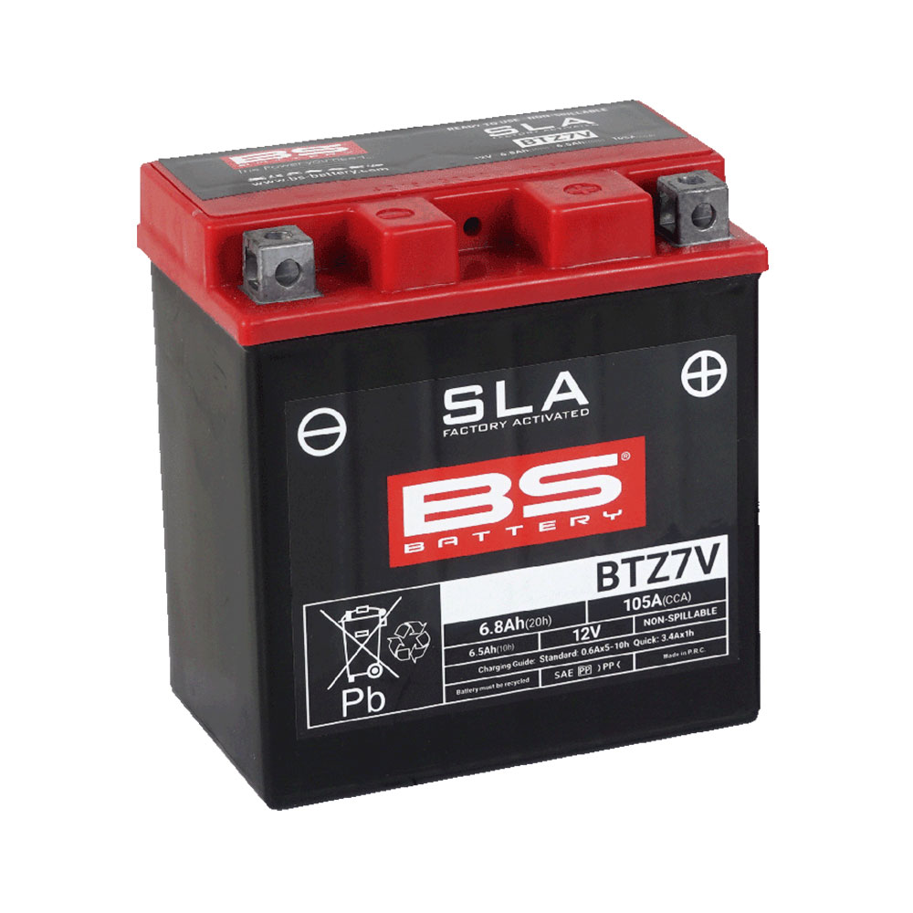 Akumulator BS 12V 6.5Ah BTZ7V-FA SLA desni plus (113x70x121) 105A