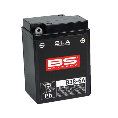 Akumulator BS 6V 13Ah SLA B38-6A-FA desni (119x83x161)