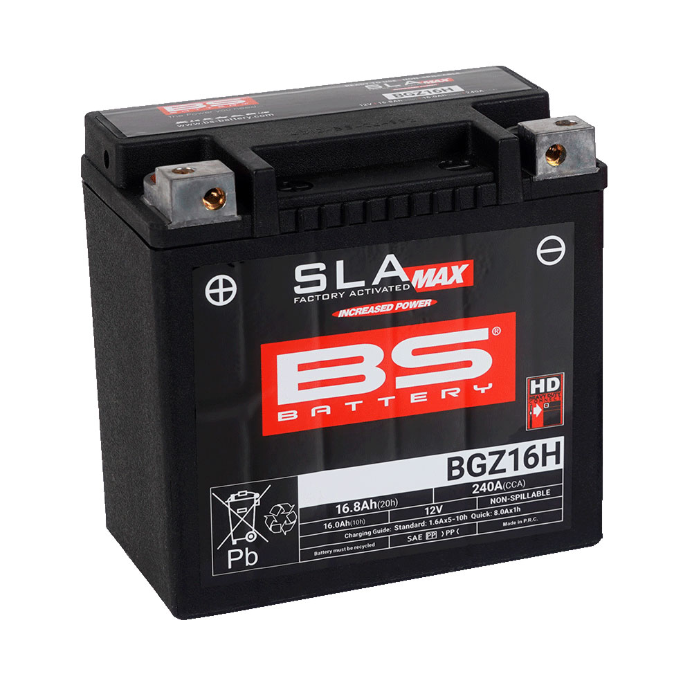 Akumulator BS 12V 16Ah gel BGZ16H-FA levi plus (150x89x145) 240A SLA Max