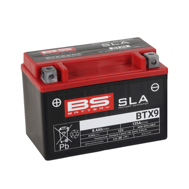 Akumulator BS 12V 8Ah SLA gel BTX9-FA levi (150x87x105) 135A