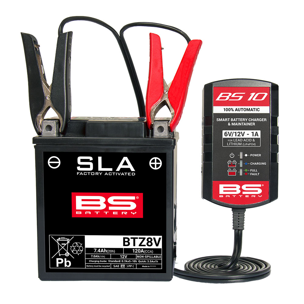 Punjač akumulatora pametni 6V / 12V 1A BS