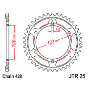 Lančanik zadnji JT JTR25-58 (428) 58 zuba