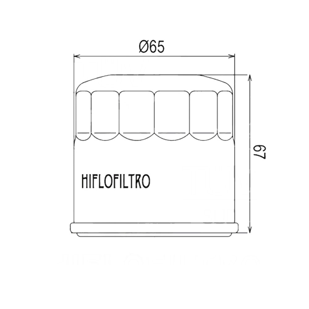 Filter ulja HF205 Hiflo