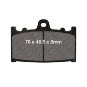 Disk pločice EBC FA158 ( ORGANIC )