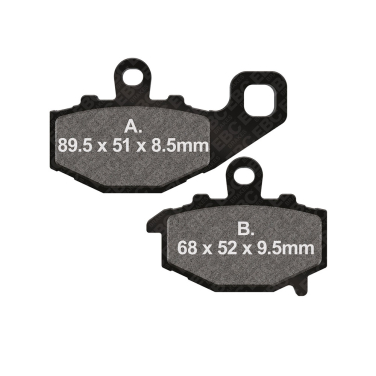 Disk pločice EBC FA192 ( ORGANIC )