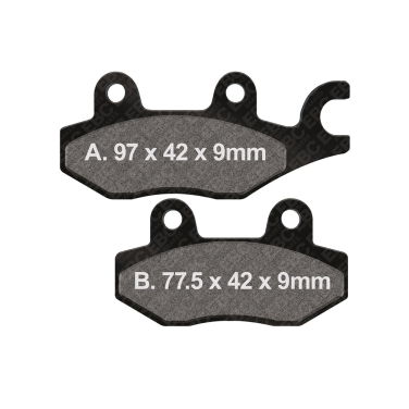 Disk pločice EBC FA197 ( ORGANIC )