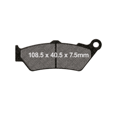 Disk pločice EBC FA209/2 ( ORGANIC )