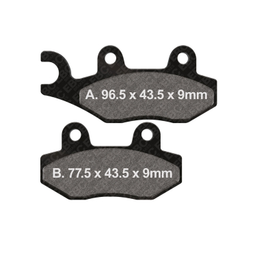 Disk pločice EBC FA228 ( ORGANIC )