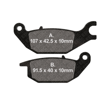 Disk pločice EBC FA343 ( ORGANIC )