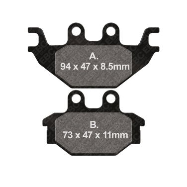 Disk pločice EBC FA377 ( ORGANIC )