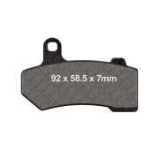 Disk pločice EBC FA409HH ( SINTER )