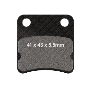 Disk pločice EBC SFA257/2 ( ORGANIC )