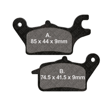 Disk pločice EBC SFA655 ( ORGANIC )