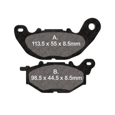 Disk pločice EBC SFA705HH ( SCOOTER SINTER )